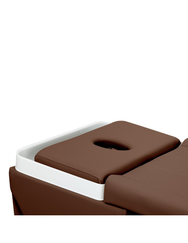 Gabbiano Head Spa Maldives Salon washbasin bed brown