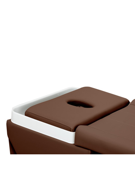 Gabbiano Head Spa Maldives Salon washbasin bed brown