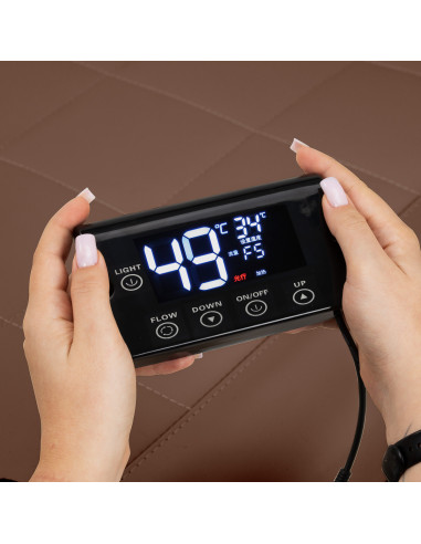 Gabbiano Head Spa Maldives Salon washbasin bed brown