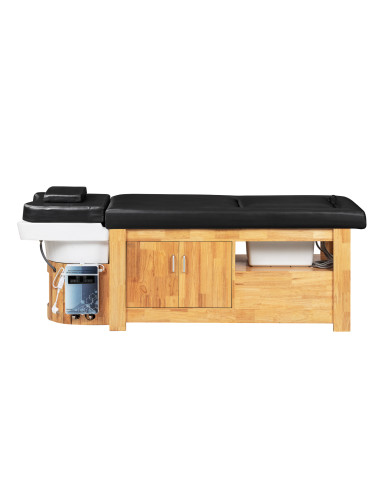 Gabbiano Head Spa Bali Salon washbasin bed black
