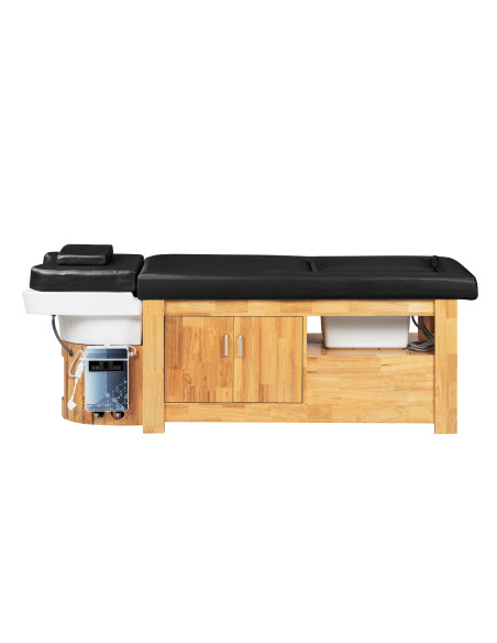 Gabbiano Head Spa Bali Salon washbasin bed black