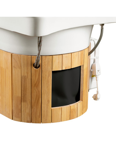 Gabbiano Head Spa Bali Salon washbasin bed black