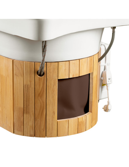 Gabbiano Head Spa Bali Salon washbasin bed brown