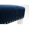 Hroove Bench - Studded Blue BFHR6081 Bella Furniture Ireland