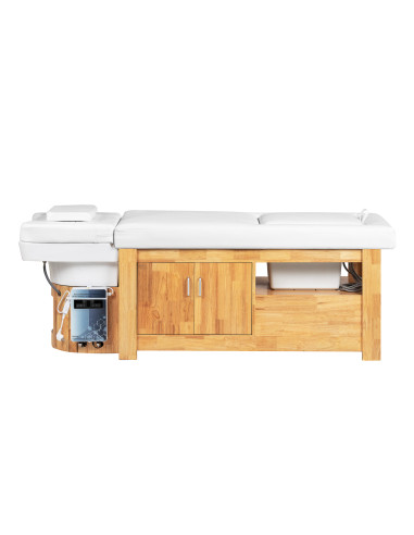 Gabbiano Head Spa Bali Salon washbasin bed white