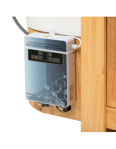 Gabbiano Head Spa Bali Salon washbasin bed grey