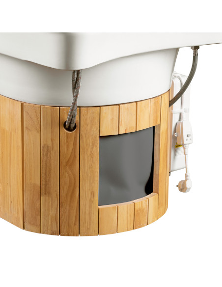 Gabbiano Head Spa Bali Salon washbasin bed grey