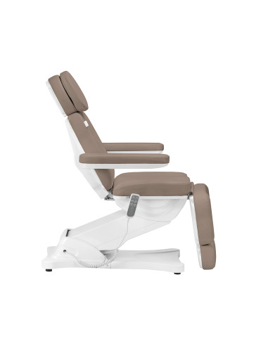 Electric Beauty bed SILLON CLASSIC 3 motors modern brown
