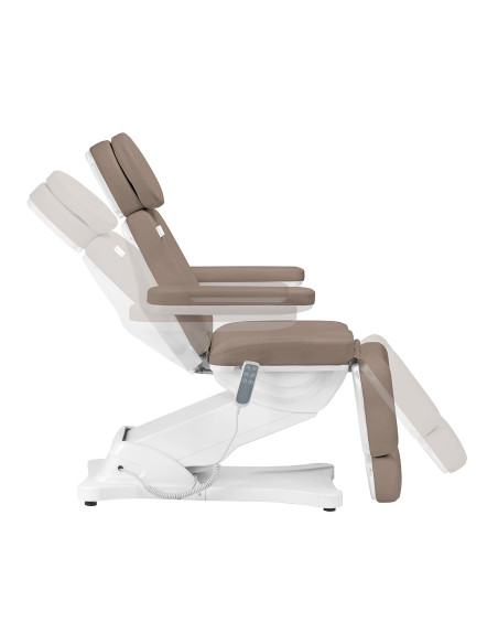 Electric Beauty bed SILLON CLASSIC 3 motors modern brown