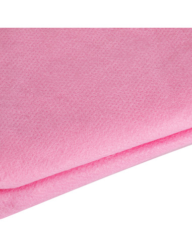 Disposable chair cover with elastic band, 10 pcs. pink