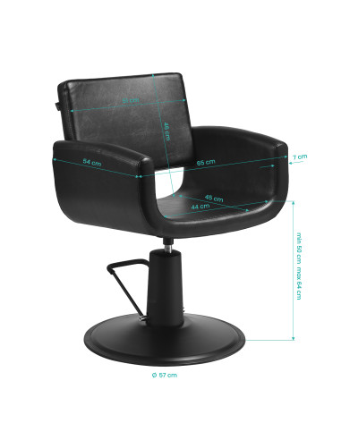 Gabbiano Mataro Styling chair black