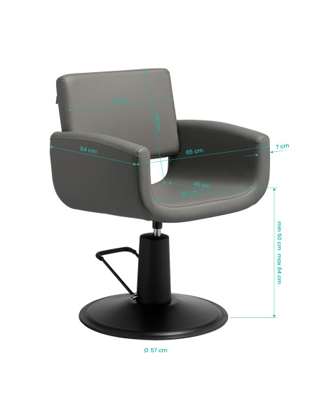 Gabbiano Mataro Styling chair gray