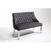Hroove Couch - Studded Grey BFHR6074 Bella Furniture Ireland