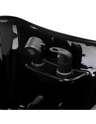 Gabbiano Salon washbasin unit Elda Black