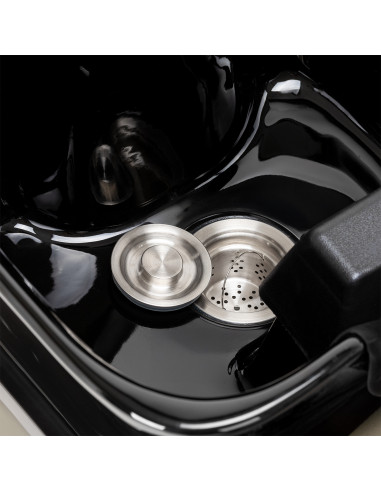 Gabbiano Salon washbasin unit Elda Black