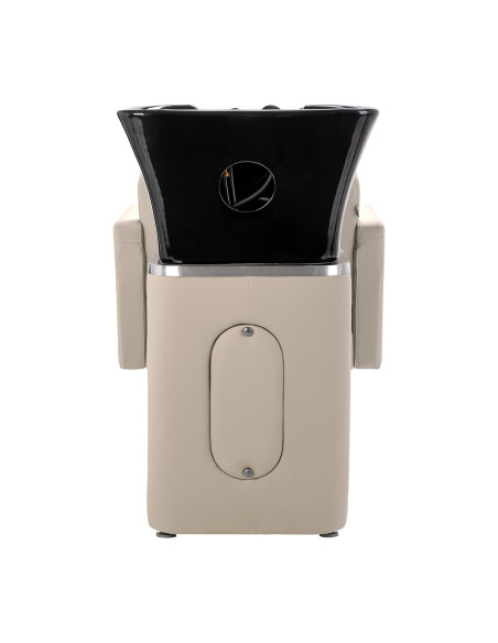 Gabbiano Salon washbasin unit Elda gray and beige