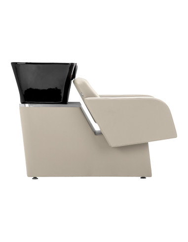 Gabbiano Salon washbasin unit Elda gray and beige