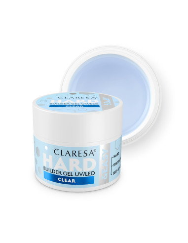 CLARESA HARD&EASY BUILDER GEL CLEAR 12g