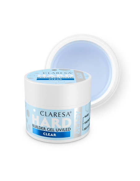 CLARESA HARD&EASY BUILDER GEL CLEAR 12g