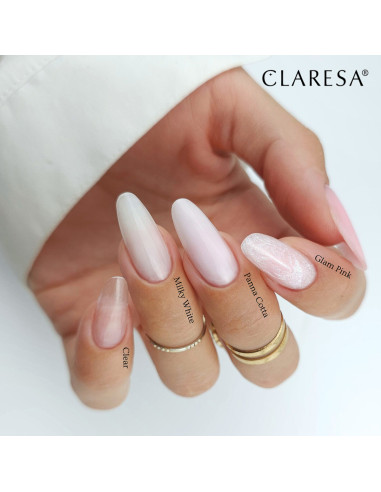 CLARESA HARD&EASY BUILDER GEL GLAM PINK 45g