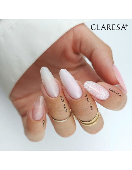 CLARESA HARD&EASY BUILDER GEL GLAM PINK 45g