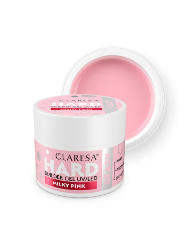 CLARESA HARD&EASY BUILDER GEL MILKY PINK 12g