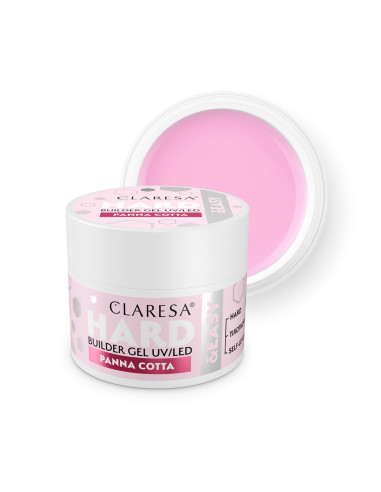 CLARESA HARD&EASY BUILDER GEL PANNA COTTA 45g