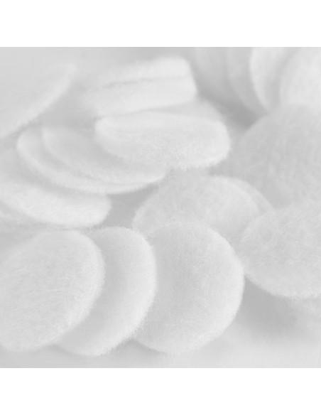 Small cotton microdermabrasion filters, 40 pcs.