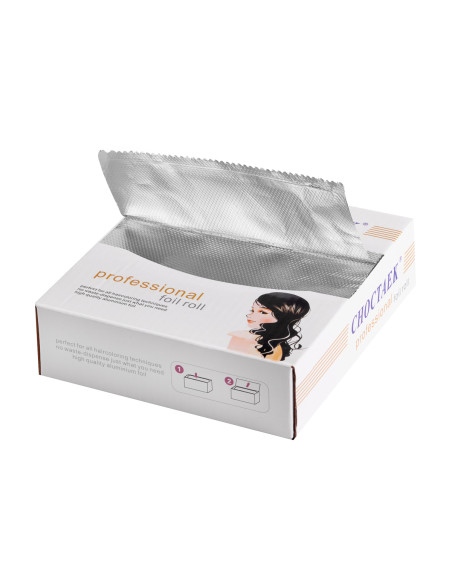 Hairdressing foil in sheets