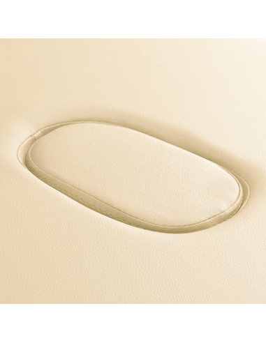 BALANCE aluminium folding Massage bed 2 segment cream