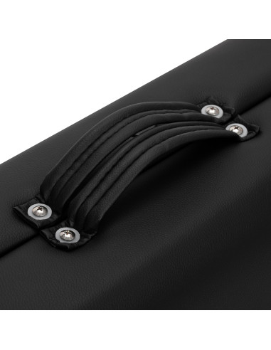 BALANCE wooden folding Massage bed 2 segment black