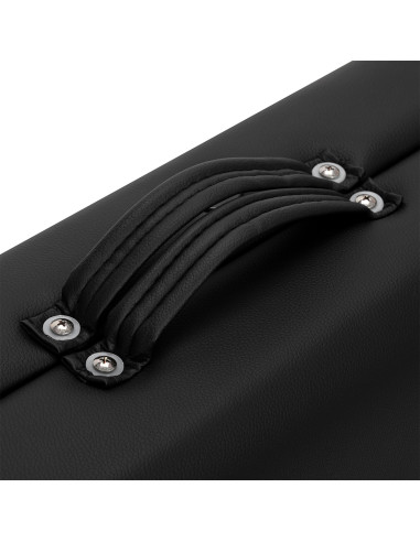 BALANCE aluminium folding Massage bed 3 segment black