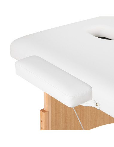 BALANCE wooden folding Massage bed 3 segment 190x70 white