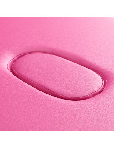 BALANCE aluminium folding Massage bed 2 segment pink