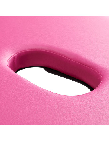 BALANCE aluminium folding Massage bed 2 segment pink