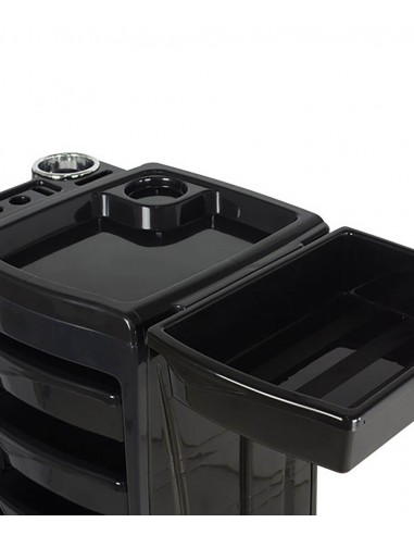 Salon Trolley - Capri Black Bella Furniture Ireland