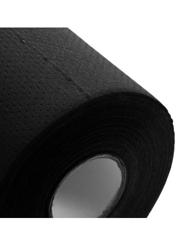 Disposable laminated paper sheet, 50 x 40 m, black