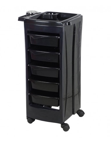 Salon Trolley - Capri Black Bella Furniture Ireland