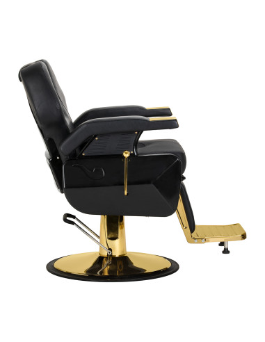 Hair System New York barber chair black gold