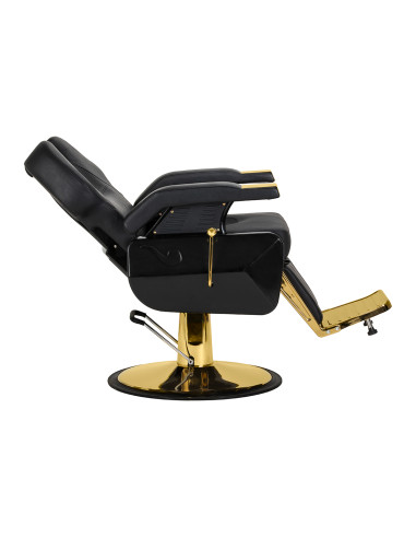 Hair System New York barber chair black gold
