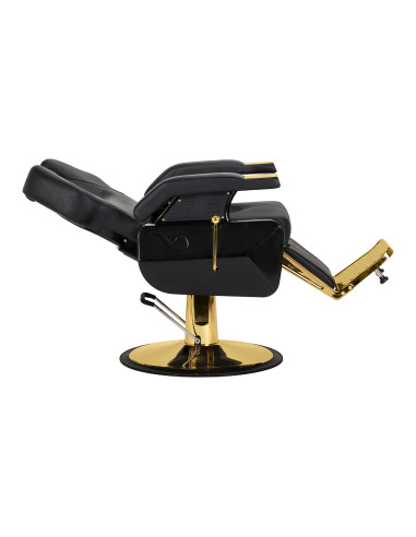 Hair System New York barber chair black gold