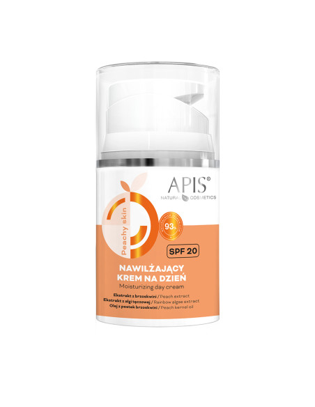 Apis PEACHY SKIN Moisturizing Day Cream SPF 20 50 ml