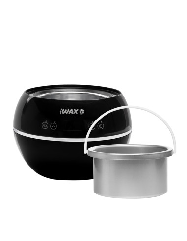 iWax wax heater, 500 ml tin, 100 W, black