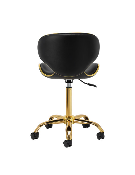 Gabbiano cosmetic stool Q-4599G black V2