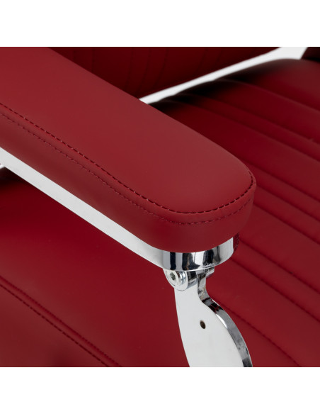Gabbiano Elias barber chair red