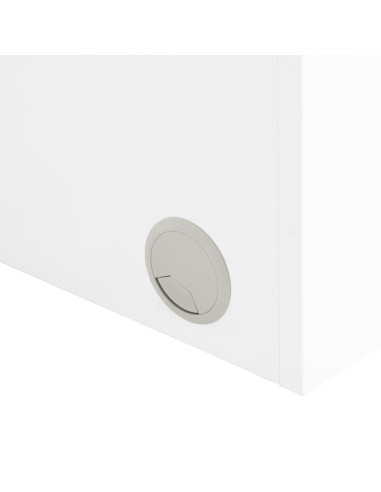 Nail desk 324 with cassette dust absorber white