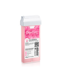 Depilflax 100 hair removal wax roll Creamy pink 110 g