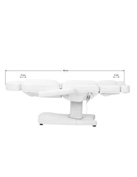 Electric Beauty bed Azzurro 803D 3-motors white