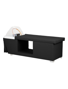 Gabbiano Head Spa Maldives Salon washbasin bed black