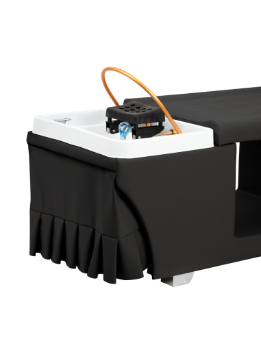 Gabbiano Head Spa Maldives Salon washbasin bed black